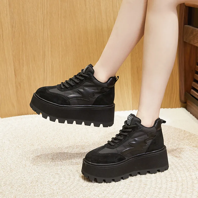 Milan Love Song Lightweight Height Increasing Warm Low-Top Insulated Shoe Women's-5
