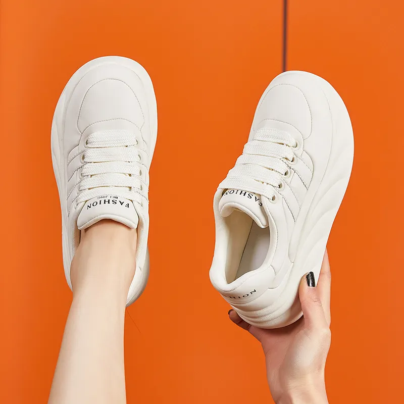 Milan Love Song Balanced Wear-Resistant Quick-Drying Water-Resistant Low-Top Skateboard Shoes Women's Beige Black-9