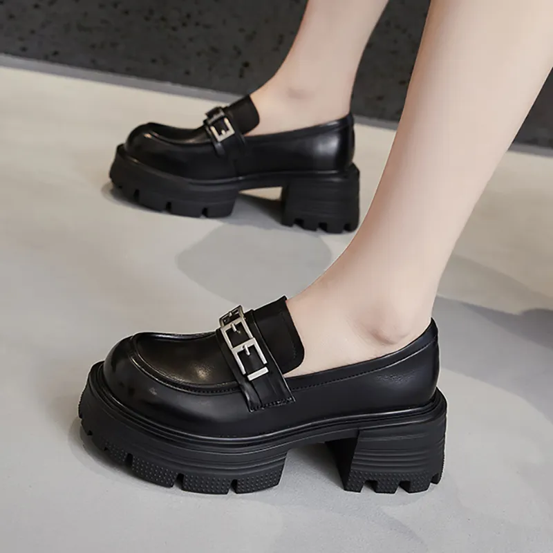 Milan Love Song Loafers 5cm Women's-1