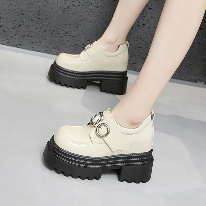 Milan Love Song Chunky Heel High Heels 10CM Women's-9