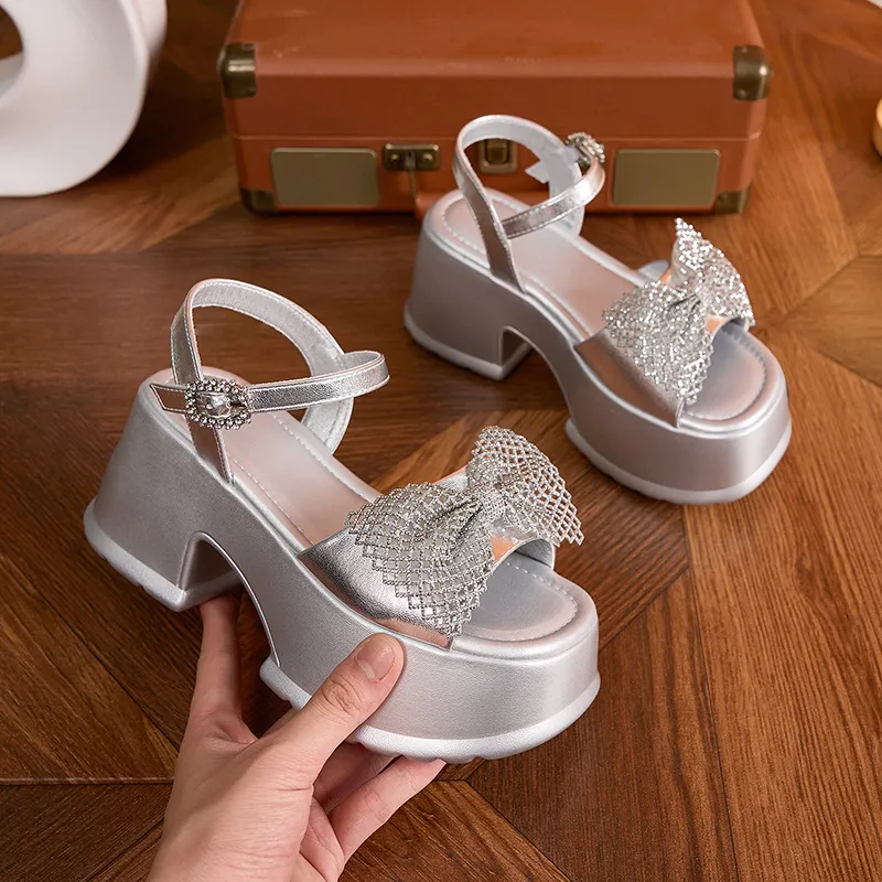 Milan Love Song One Strap Sandals 8.5cm Women's-4