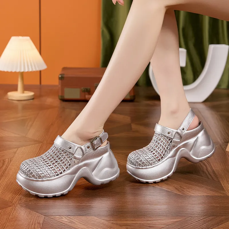 Milan Love Song Casual Single Shoes 9cm Women's-4