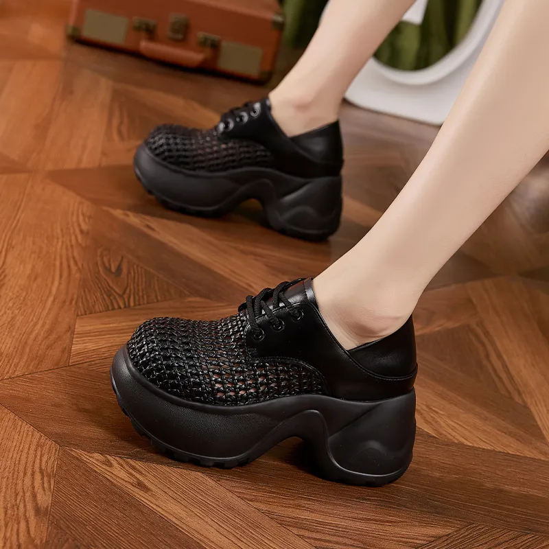 Milan Love Song Shock Absorbers With Abrasion Resistant And Slip Resistant Properties Low Top Chunky Sneakers Women's-10