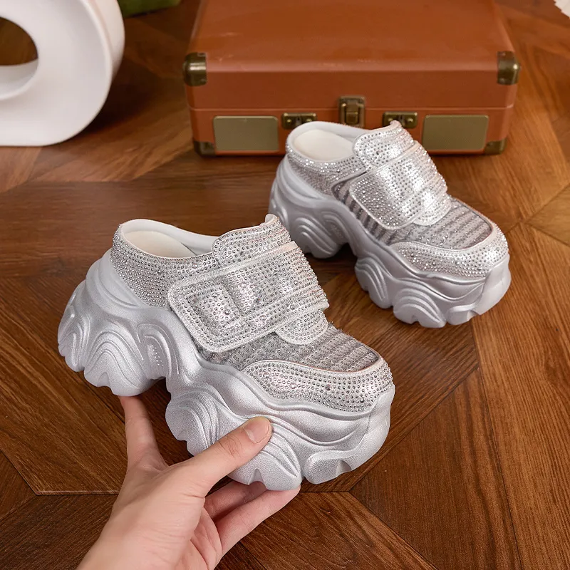 Milan Love Song Rubber Sole Abrasion Resistant Slip Resistant Closed Toe Slippers Women's-4