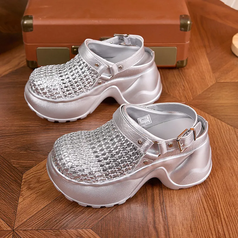 Milan Love Song Casual Single Shoes 9cm Women's-5