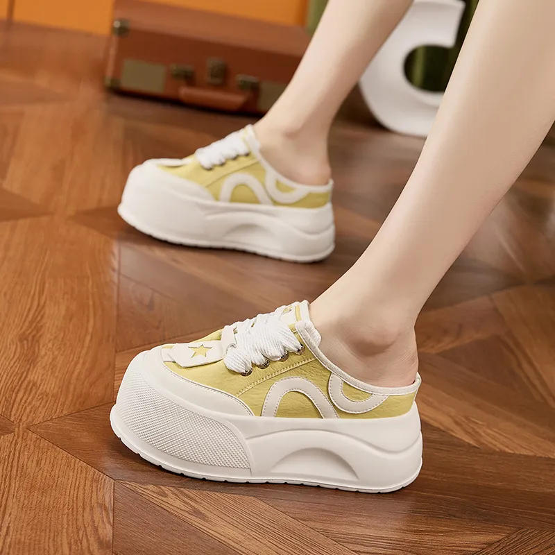 Milan Love Song Rubber Sole Quiet Abrasion Resistant Slip Resistant Closed Toe Slippers Women's-12