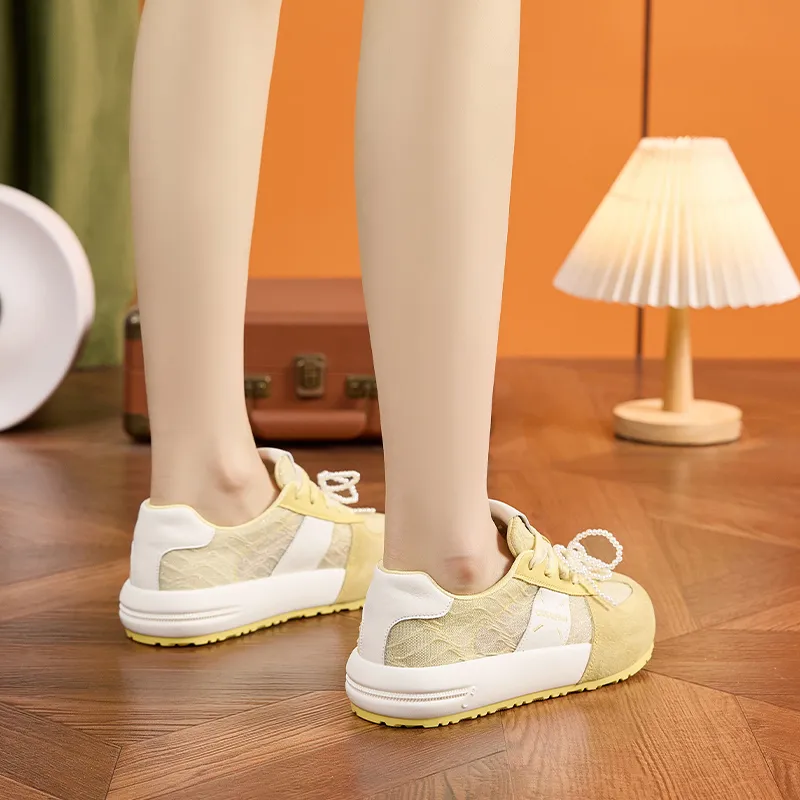 Milan Love Song Cushioning Lightweight Moisture Wicking Low Top Skateboard Shoes Women's-8