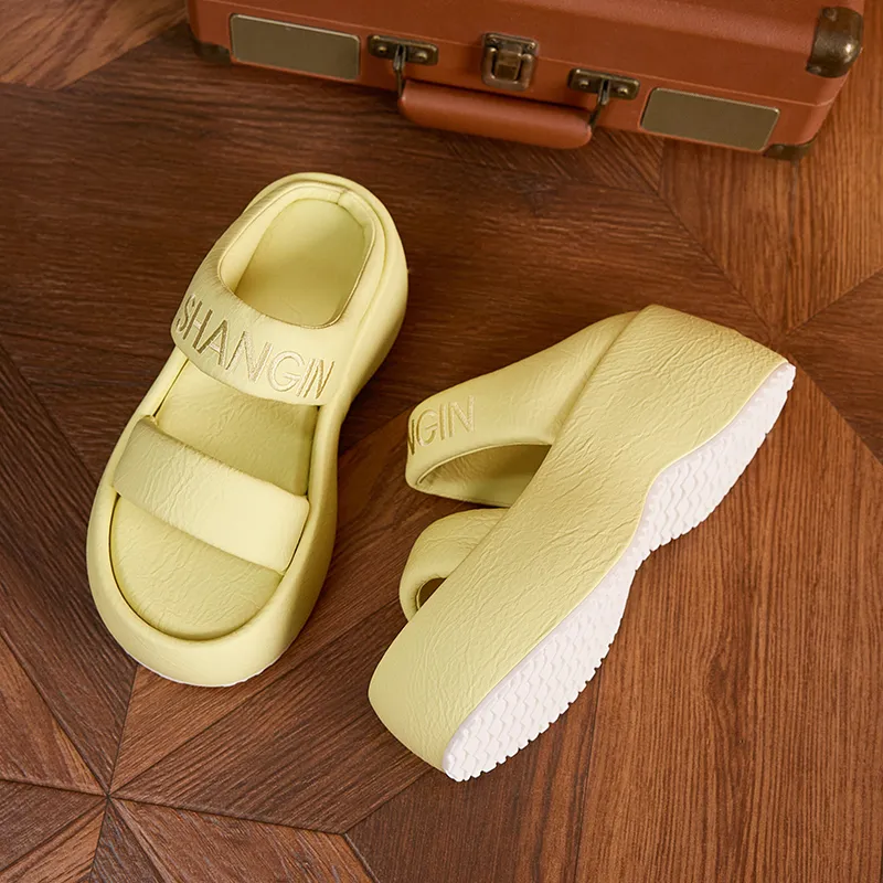 Milan Love Song Rubber Sole Slip Resistant Abrasion Resistant Cushioning Slide Slippers Women's-9