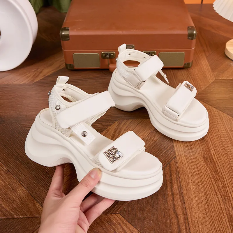 Milan Love Song One Strap Sandals 8cm Women's-9