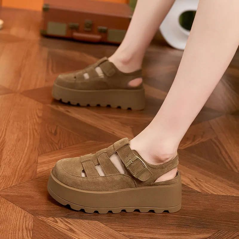 Milan Love Song Casual Single Shoes 7cm Women's-6