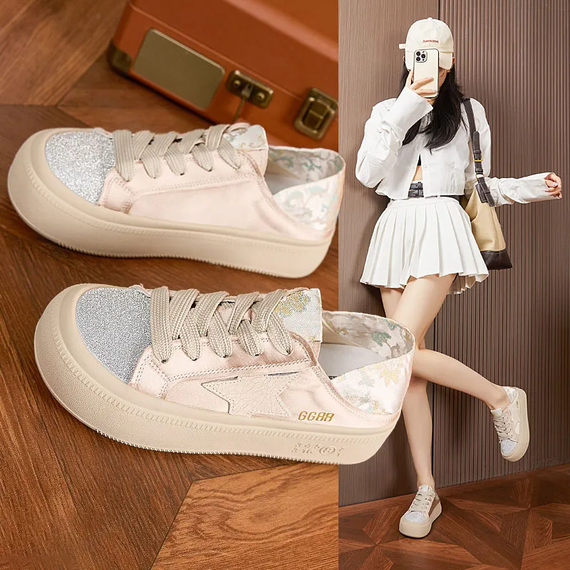 Milan Love Song Durable Lightweight And Breathable Low-Top Skateboard Shoes Women's-2