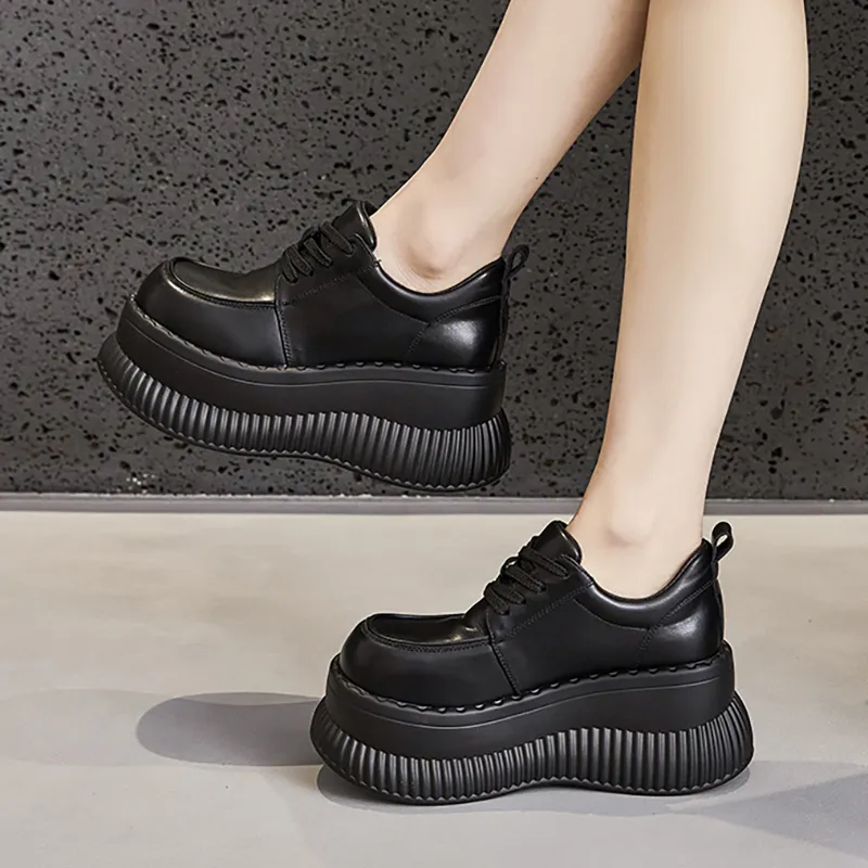 Milan Love Song Cushioned Slip Resistant Height Increasing Low Top Casual Shoes Women's-4