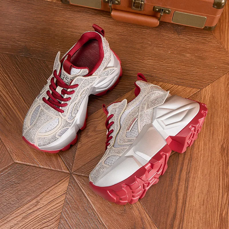Milan Love Song Low Top Chunky Sneakers Women's-1