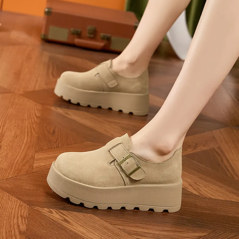 Milan Love Song Casual Single Shoes 7CM HIGH HEEL Women's-7