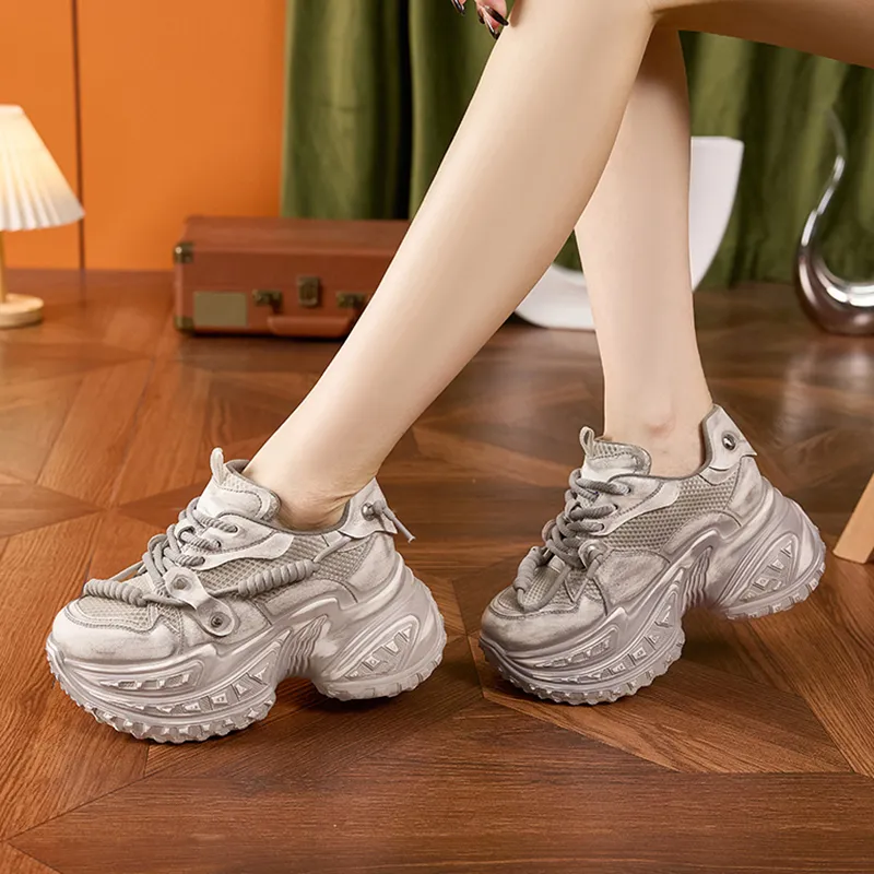 Milan Love Song Low Top Chunky Sneakers Women's-2