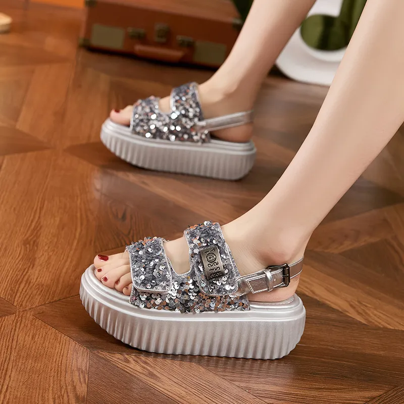 Milan Love Song One Strap Sandals 6cm Women's-6
