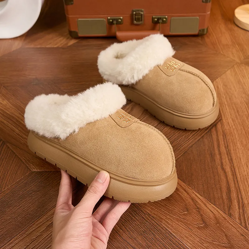 Milan Love Song Rubber Sole Quiet Odor Resistant Abrasion Resistant Wrap toe Slippers Women's-14