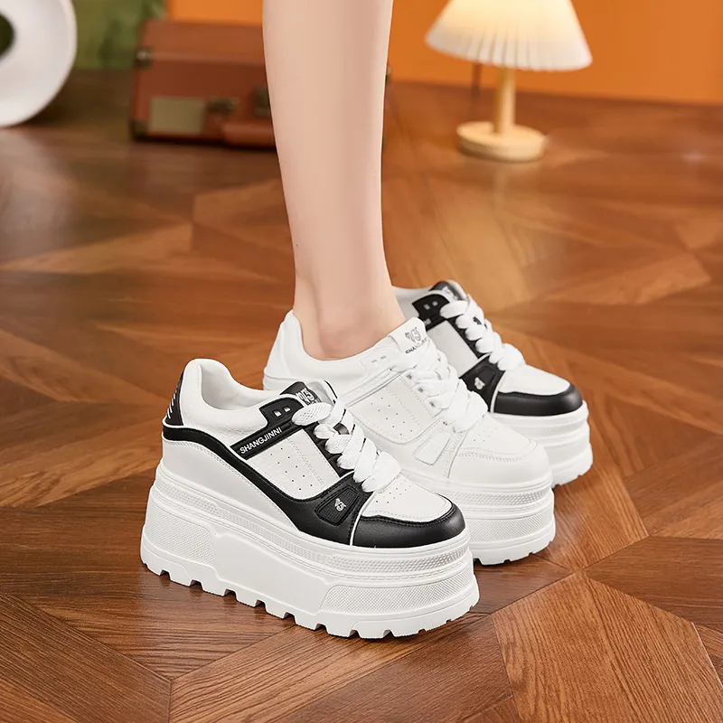 Milan Love Song Balance Lightweight Height Increasing Low Top Casual Shoes Women's-3
