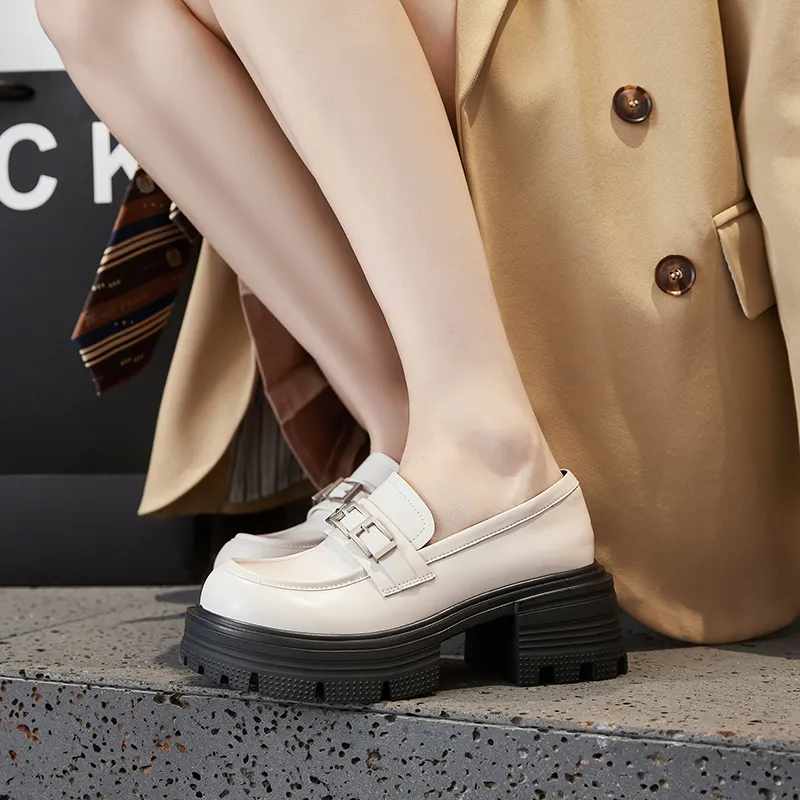 Milan Love Song Loafers 5cm Women's-9