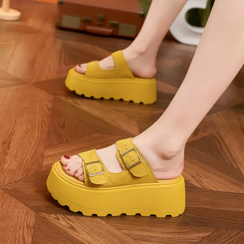 Milan Love Song Metal Slip Resistant Abrasion Resistant Slide Slippers Women's-6