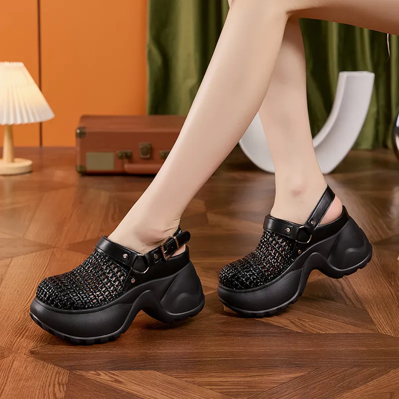 Milan Love Song Casual Single Shoes 9cm Women's-11
