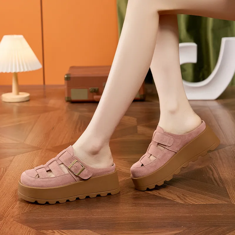 Milan Love Song Quiet Abrasion Resistant Slip Resistant Closed Toe Slippers Women's-6