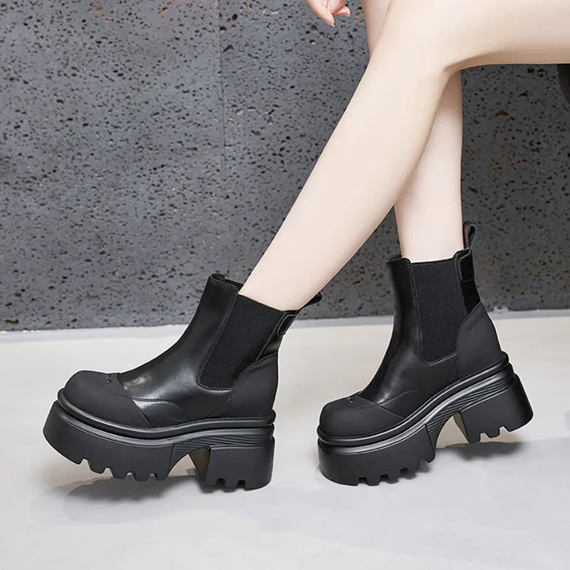 Milan Love Song Short Chelsea Boots Women's-8
