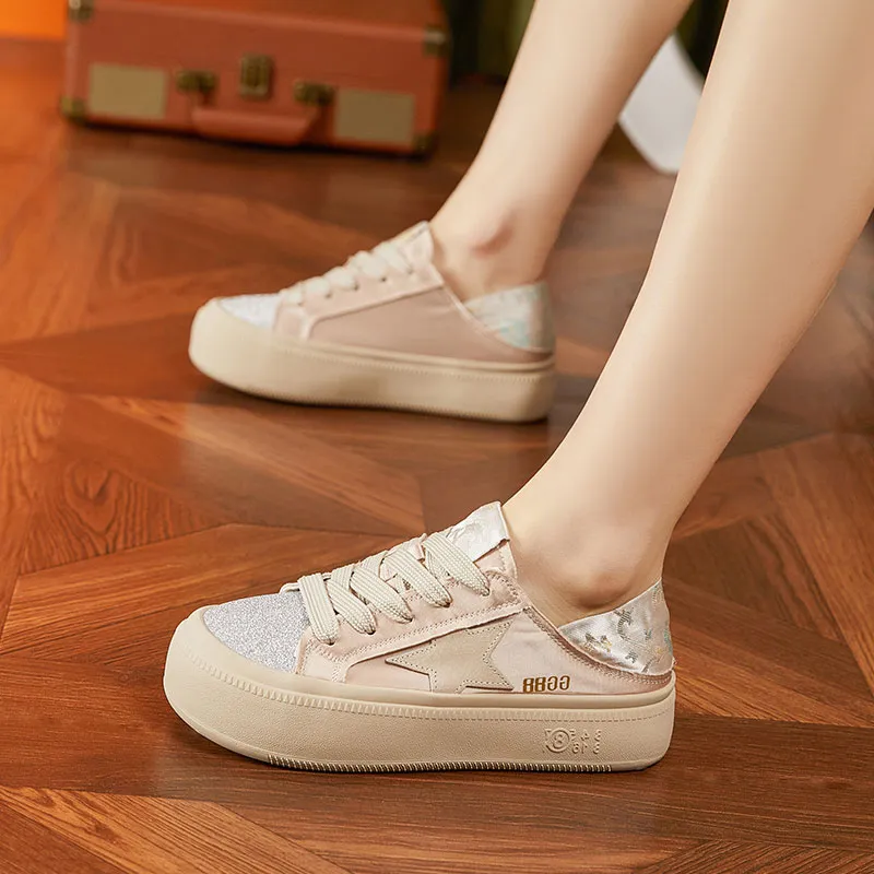 Milan Love Song Durable Lightweight And Breathable Low-Top Skateboard Shoes Women's-3