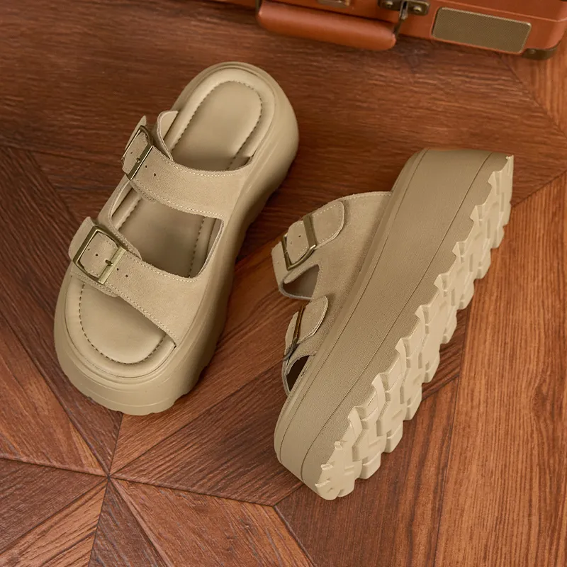 Milan Love Song Metal Slip Resistant Abrasion Resistant Slide Slippers Women's-15