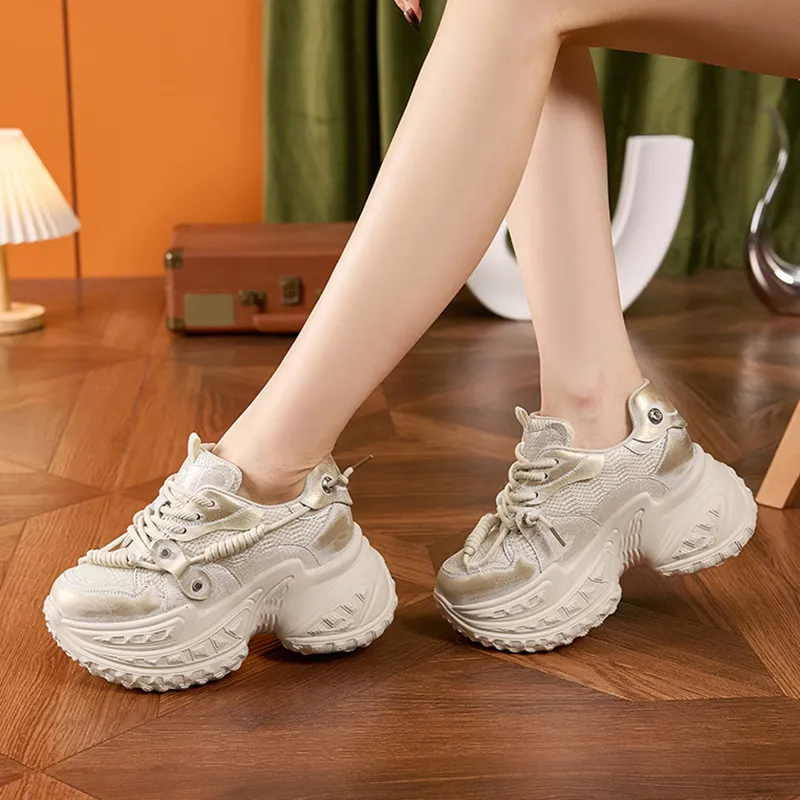 Milan Love Song Low Top Chunky Sneakers Women's-9