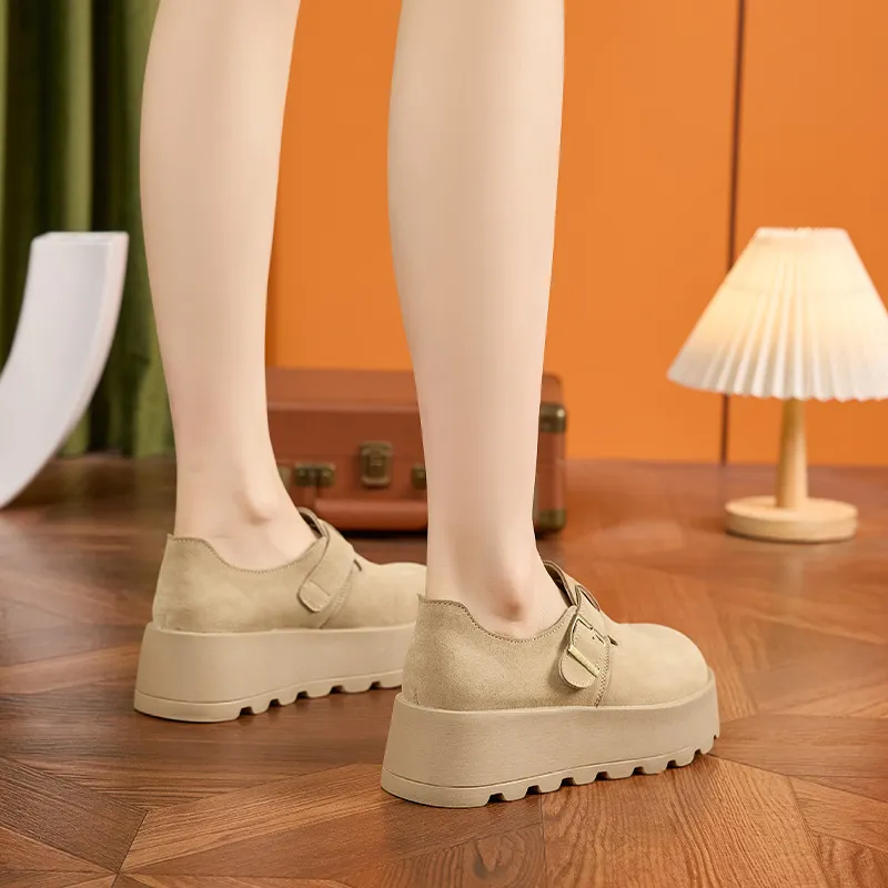 Milan Love Song Casual Single Shoes 7CM HIGH HEEL Women's-9