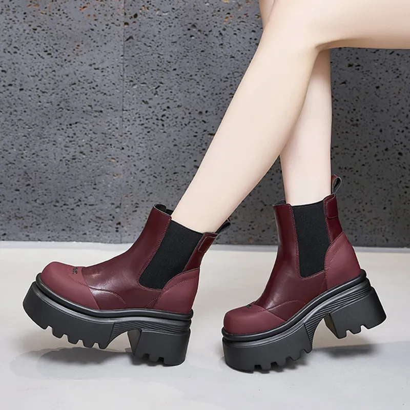 Milan Love Song Short Chelsea Boots Women's-11