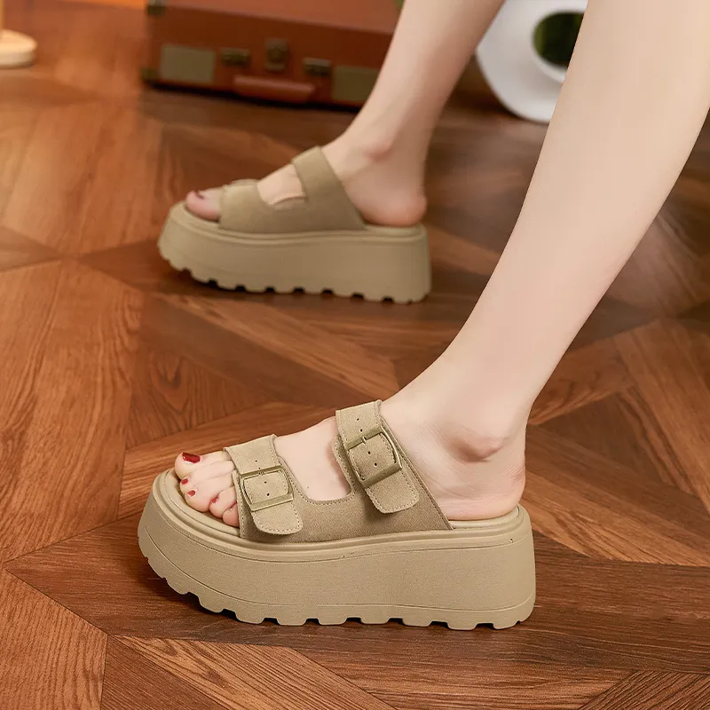 Milan Love Song Metal Slip Resistant Abrasion Resistant Slide Slippers Women's-20