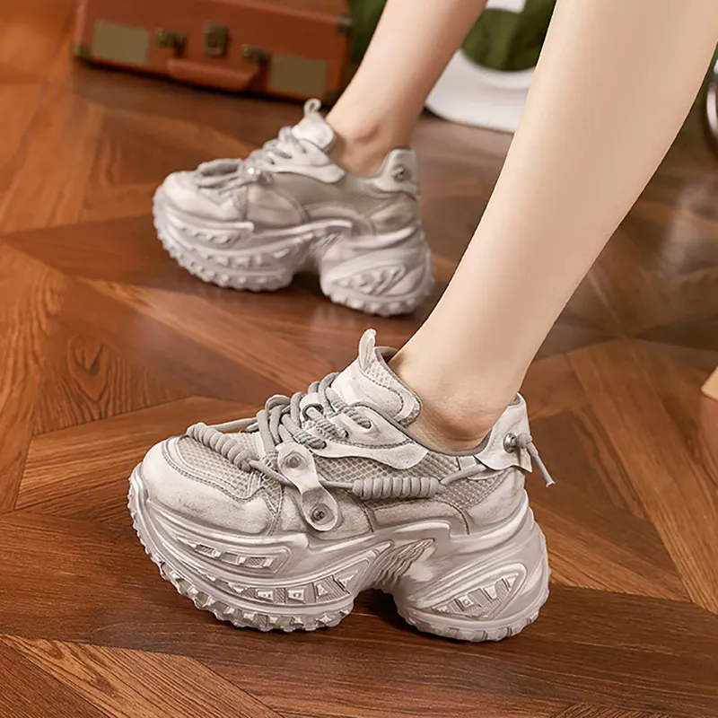 Milan Love Song Low Top Chunky Sneakers Women's-1
