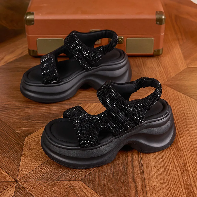 Milan Love Song One Strap Sandals 8cm Women's-20