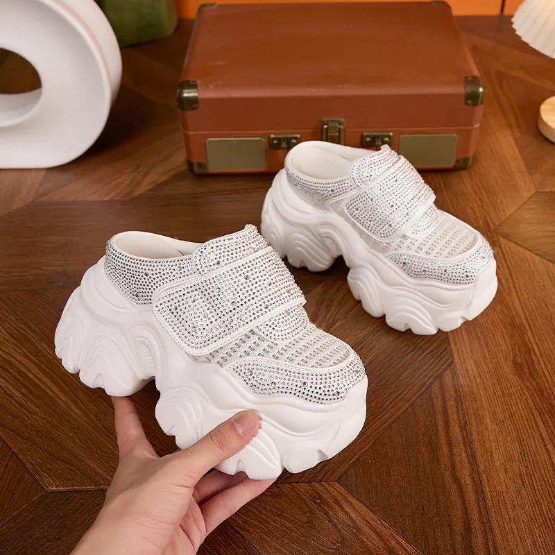 Milan Love Song Rubber Sole Abrasion Resistant Slip Resistant Closed Toe Slippers Women's-9