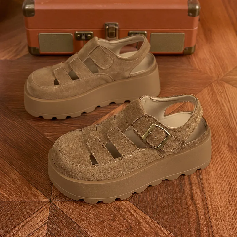 Milan Love Song Casual Single Shoes 7cm Women's-2