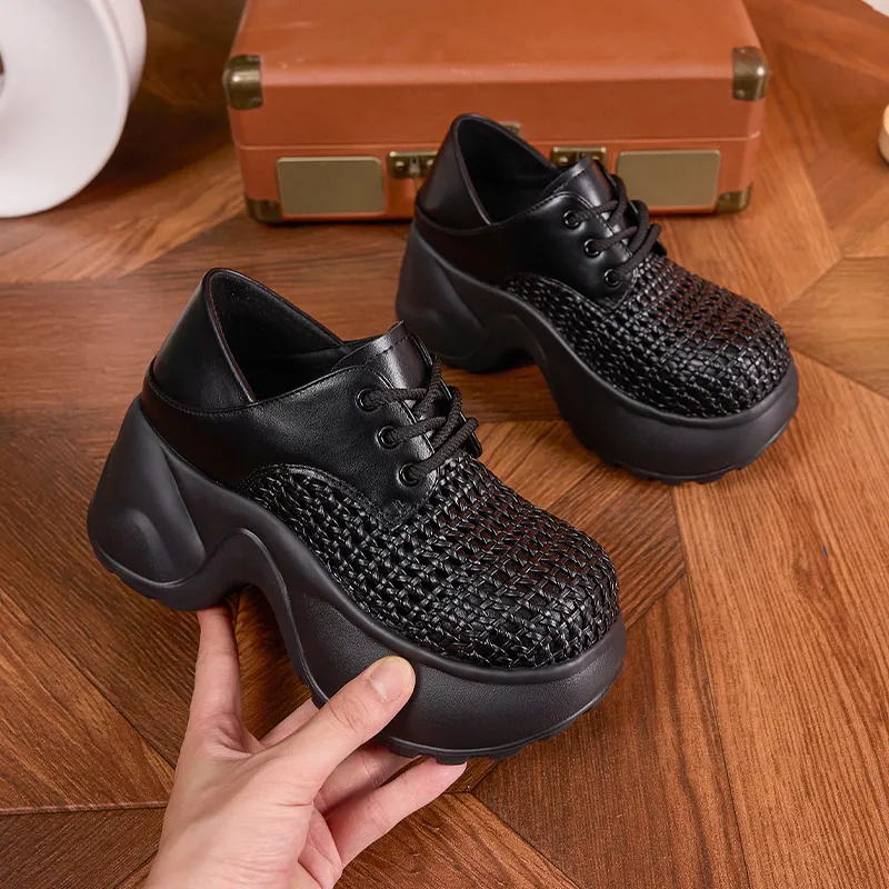 Milan Love Song Shock Absorbers With Abrasion Resistant And Slip Resistant Properties Low Top Chunky Sneakers Women's-13