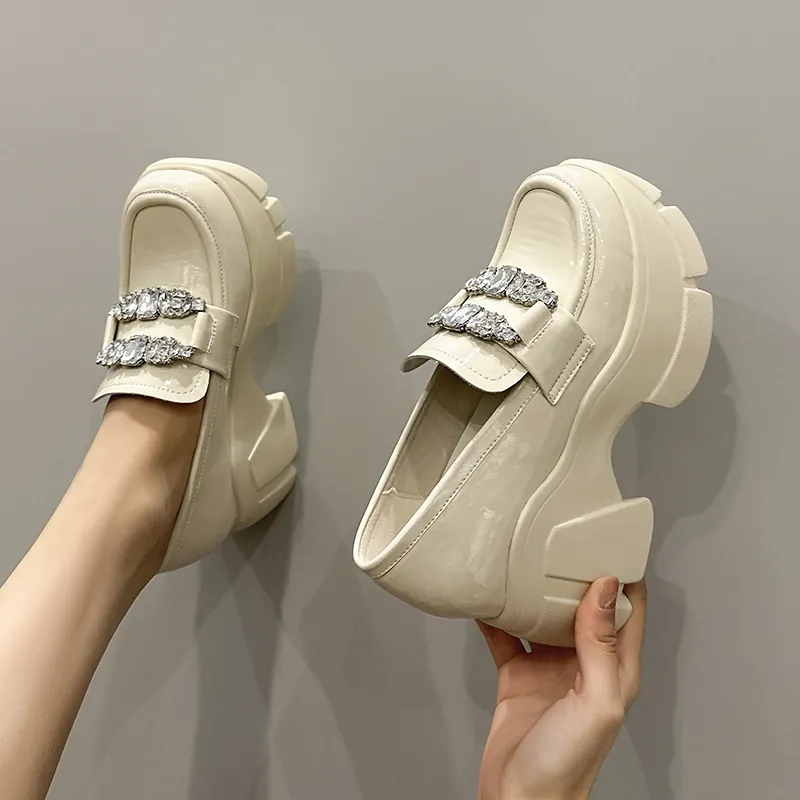 Milan Love Song Loafers 8cm Women's-9