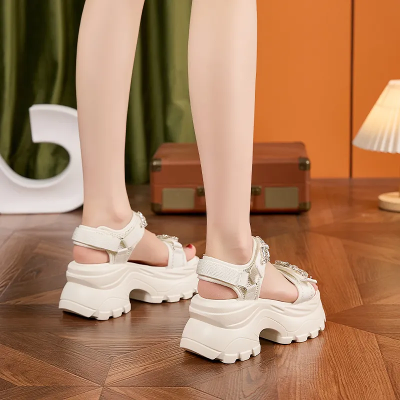 Milan Love Song One Strap Sandals 8.5cm Women's-9