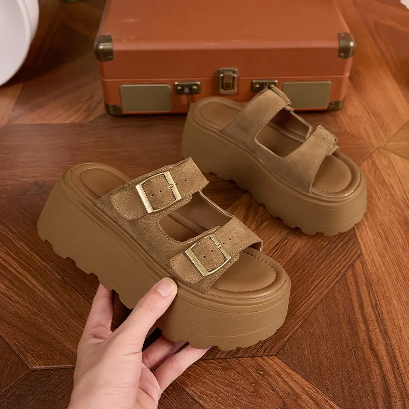 Milan Love Song Metal Slip Resistant Abrasion Resistant Slide Slippers Women's-10