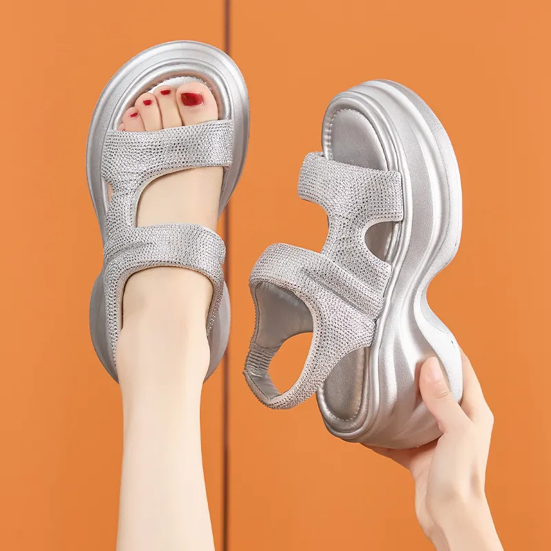 Milan Love Song One Strap Sandals 8cm Women's-1