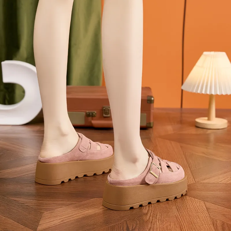 Milan Love Song Quiet Abrasion Resistant Slip Resistant Closed Toe Slippers Women's-4