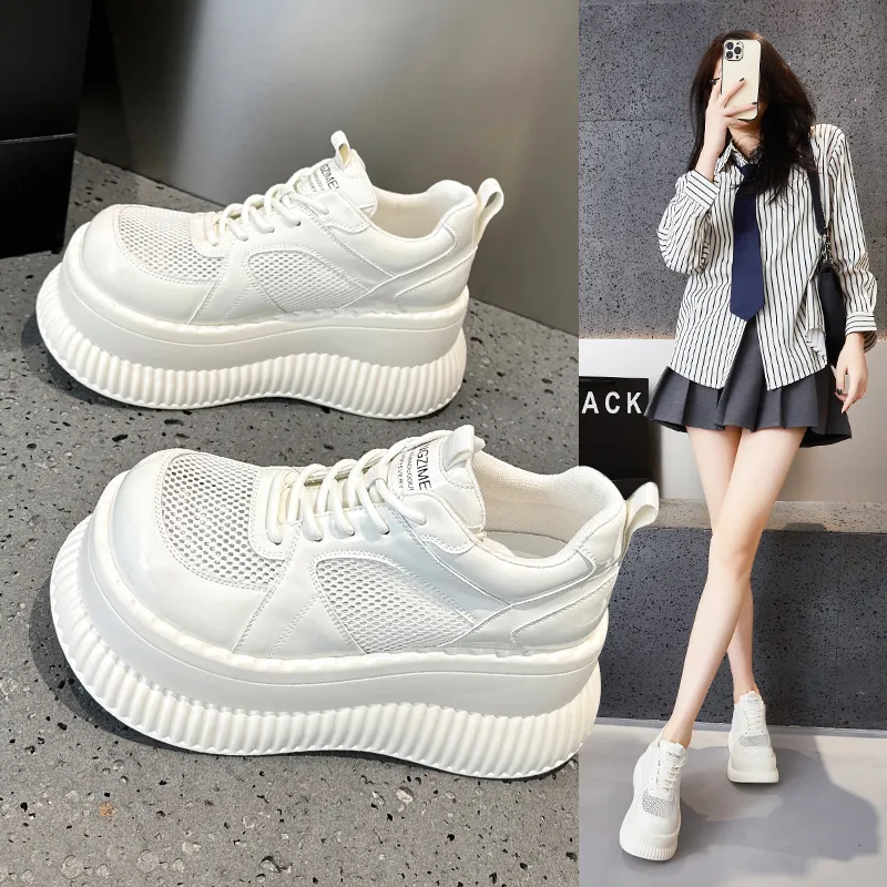 Milan Love Song Casual Single Shoes 8.5cm Women's Black-4