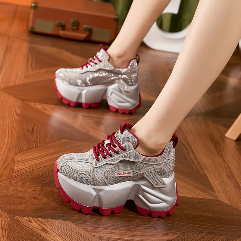 Milan Love Song Low Top Chunky Sneakers Women's-2