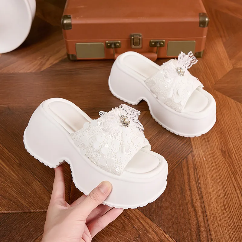 Milan Love Song Rubber Foam Outsole Slip Resistant Abrasion Resistant Cushioning Slide Slippers Women's-2