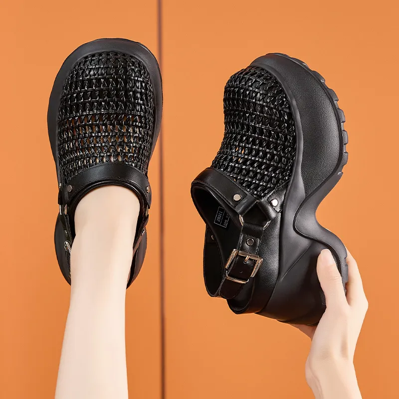 Milan Love Song Casual Single Shoes 9cm Women's-8