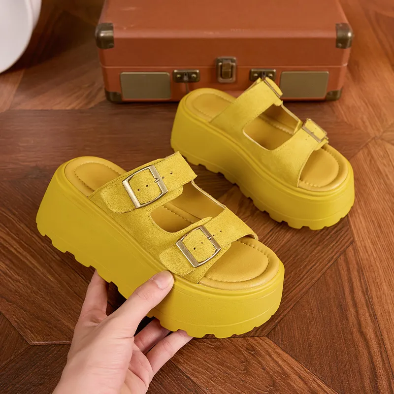 Milan Love Song Metal Slip Resistant Abrasion Resistant Slide Slippers Women's-3