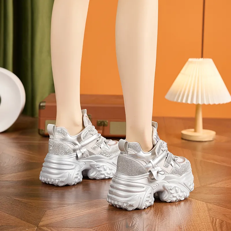 Milan Love Song Low Top Chunky Sneakers Women's-14