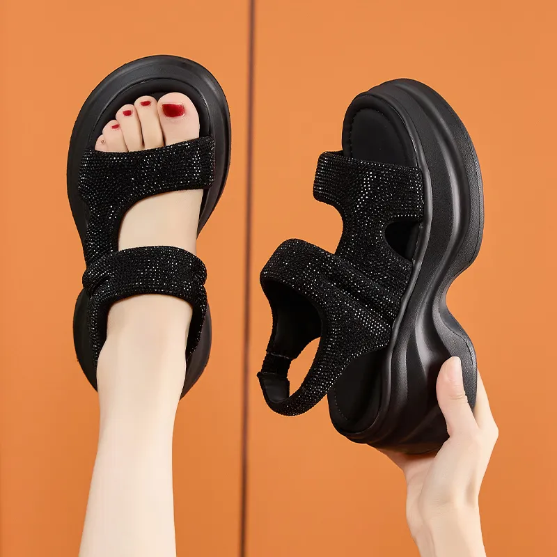 Milan Love Song One Strap Sandals 8cm Women's-15